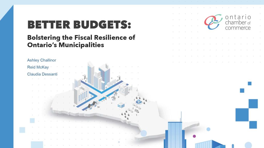 Better Budgets: Bolstering the Fiscal Resilience of Ontario’s Municipalities